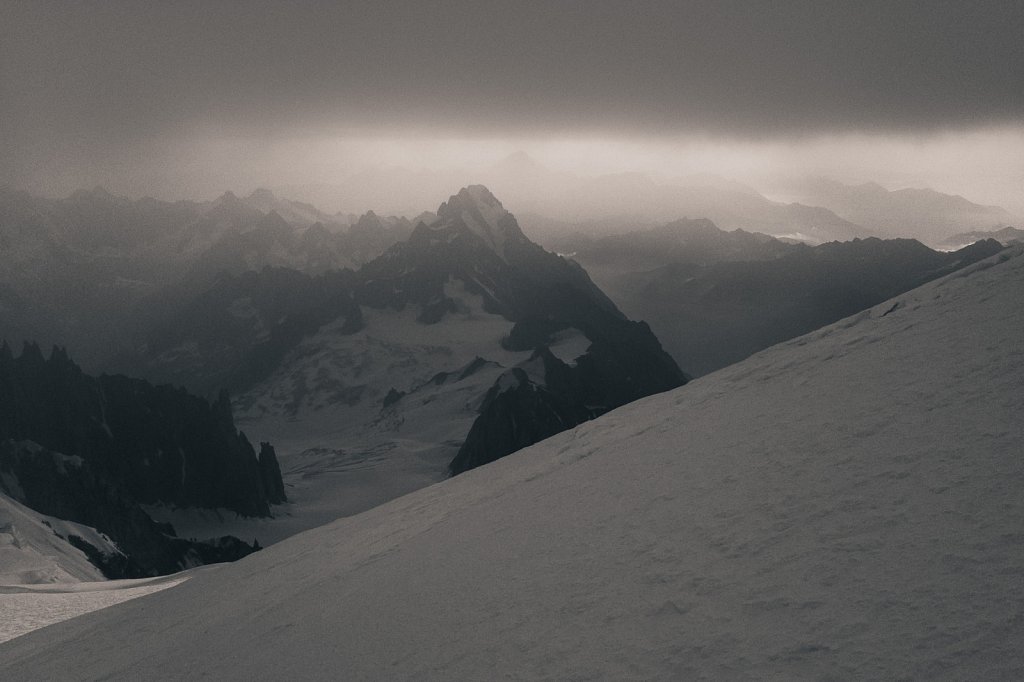 Wolken auf 4810m